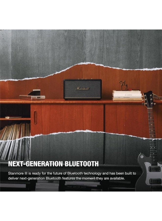 مارشال ستانمور III مكبر صوت بلوتوث / أسود - Image 2