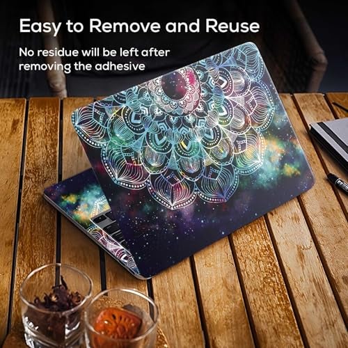 Galaxsia Design 6 Full Body Vinyl Laptop Skin/Sticker/Cover Upto 15.6 Inches Laptops Laminated-Removable-HD Quality Compatible for Hp-Dell-Sony-Lenovo-Asus etc.(15x10 Inches) - Image 3