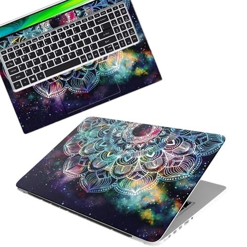 Galaxsia Design 6 Full Body Vinyl Laptop Skin/Sticker/Cover Upto 15.6 Inches Laptops Laminated-Removable-HD Quality Compatible for Hp-Dell-Sony-Lenovo-Asus etc.(15x10 Inches) - Image 1