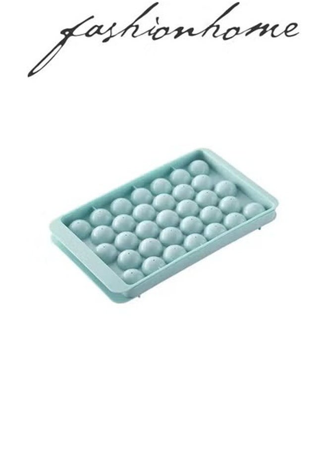 KLNAMAEAAN 33 Cavity Round  Ice Mold Ice Cube Tray  - Image 1