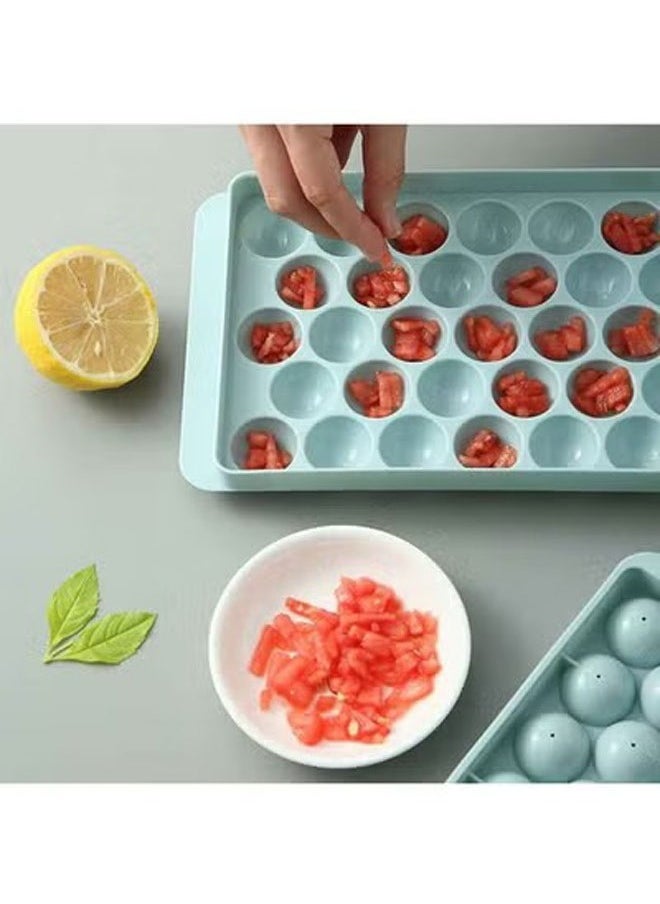 KLNAMAEAAN 33 Cavity Round  Ice Mold Ice Cube Tray  - Image 3