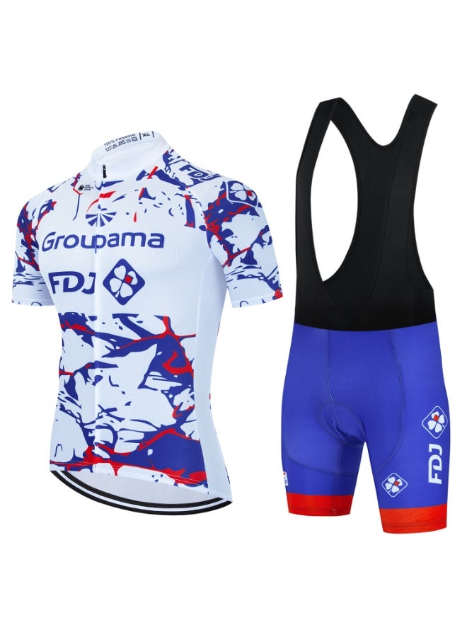 KUYING Summer Short Sleeved Cycling Suit Set  - Image 1