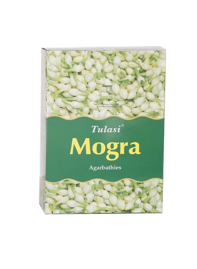 Tulasi Mogra Agarbathies 20 Incense Sticks Pack of 12