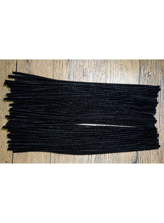GOTOONE Black Pipe Cleaners 200 Pieces Chenille Stems For Diy Art Decorations Creative Craft (6 Mm X 12 Inch) - Image 3