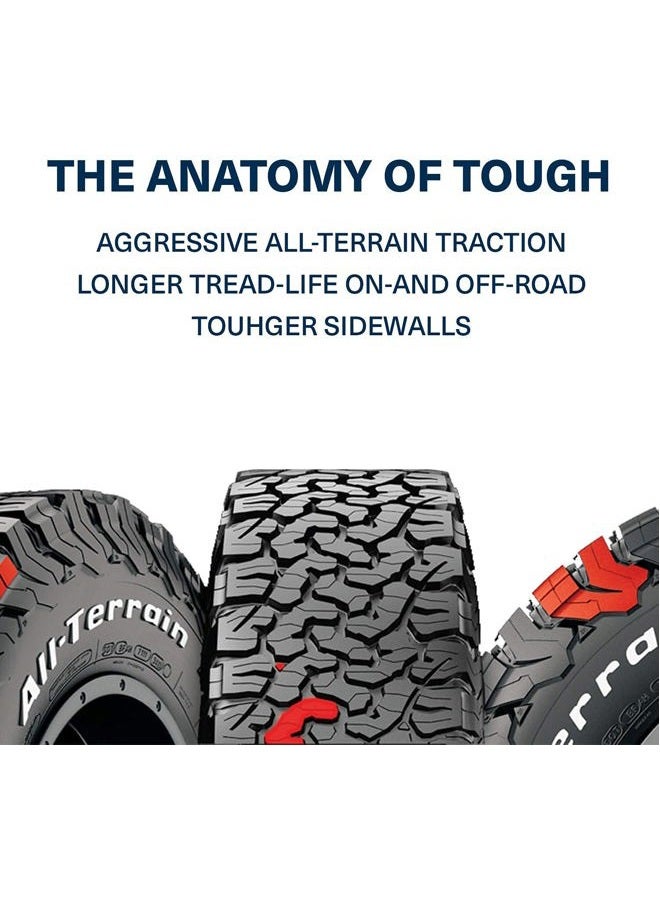 BFGoodrich All Terrain T/A KO2 Radial Car Tire for Light Trucks, SUVs, and Crossovers,33x12.50R17/E 120S - Image 4
