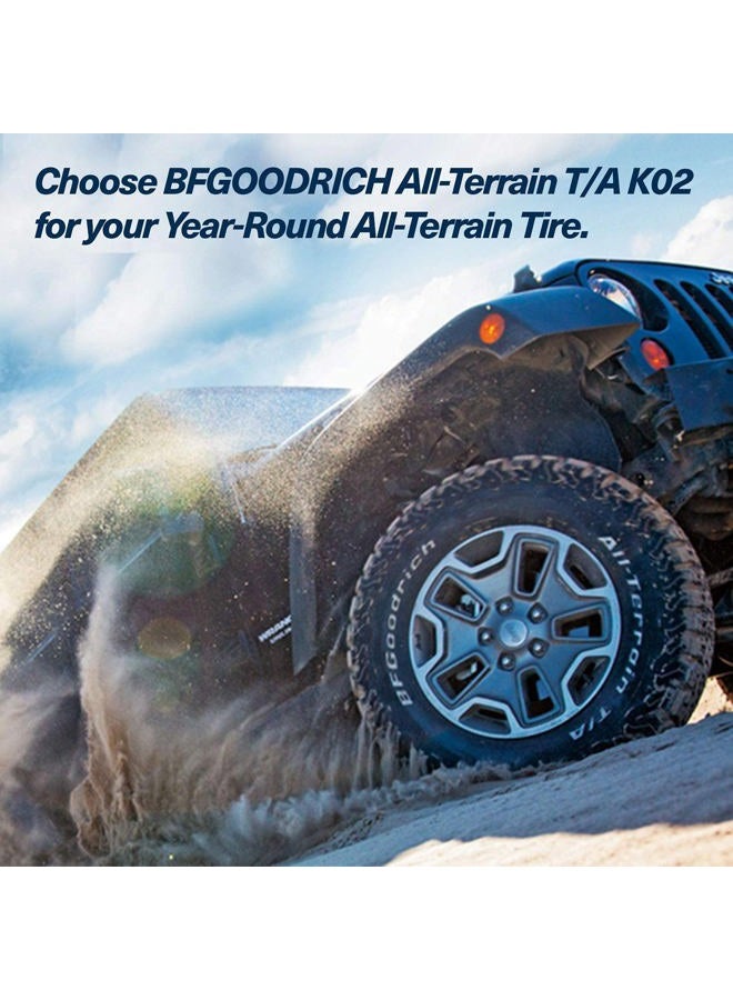 BFGoodrich All Terrain T/A KO2 Radial Car Tire for Light Trucks, SUVs, and Crossovers,33x12.50R17/E 120S - Image 5