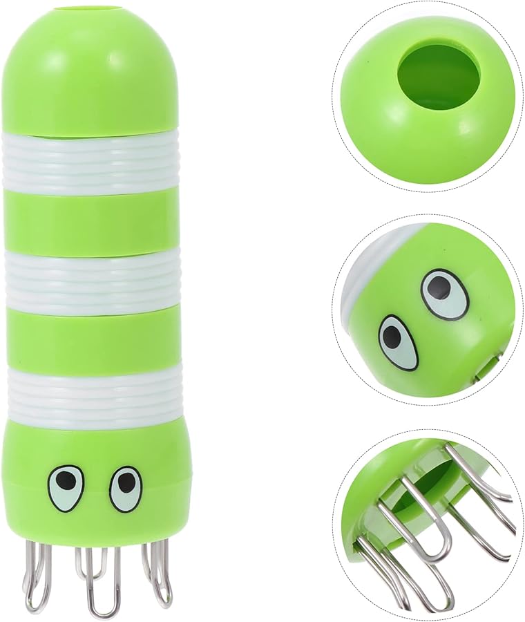 Green Knitting Loom 6 Peg Prong DIY Craft Tool For Bracelet Weaving - Image 5