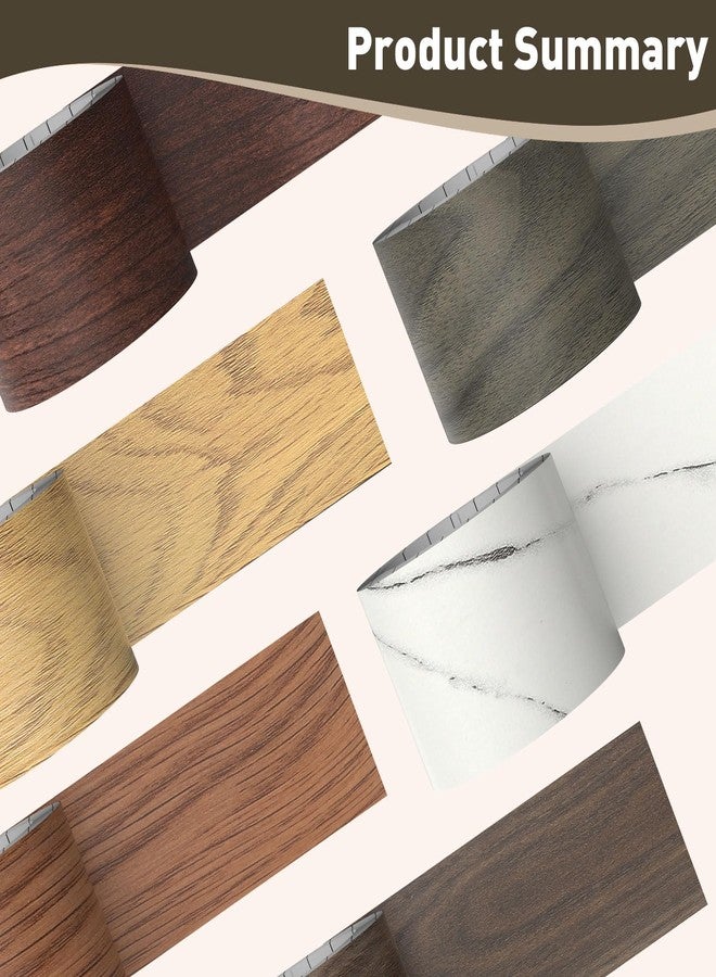 ZYJT Wood Grain Repair Tape, 2.4 inch X 100ft Self Adhesive Oak Grain Repair Patch for Tables, Chairs, Baseboards, Doors, Windows, Floors, Handicraft DIY. - Image 3