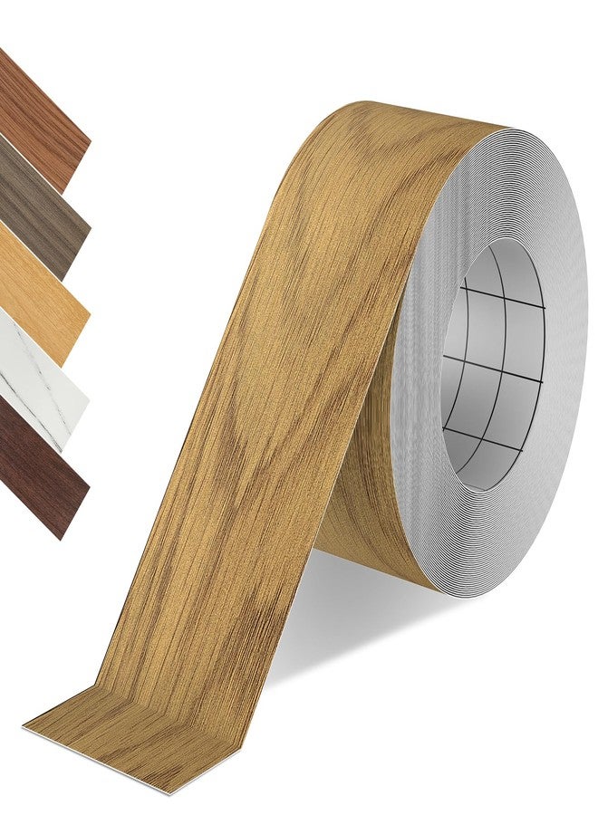ZYJT Wood Grain Repair Tape, 2.4 inch X 100ft Self Adhesive Oak Grain Repair Patch for Tables, Chairs, Baseboards, Doors, Windows, Floors, Handicraft DIY. - Image 1