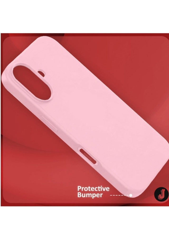 JAJEEK Liquid Silicone Case for iPhone 16 – Ultra Slim Design with Soft Anti-Scratch Microfiber Lining & Drop Protection - Image 3