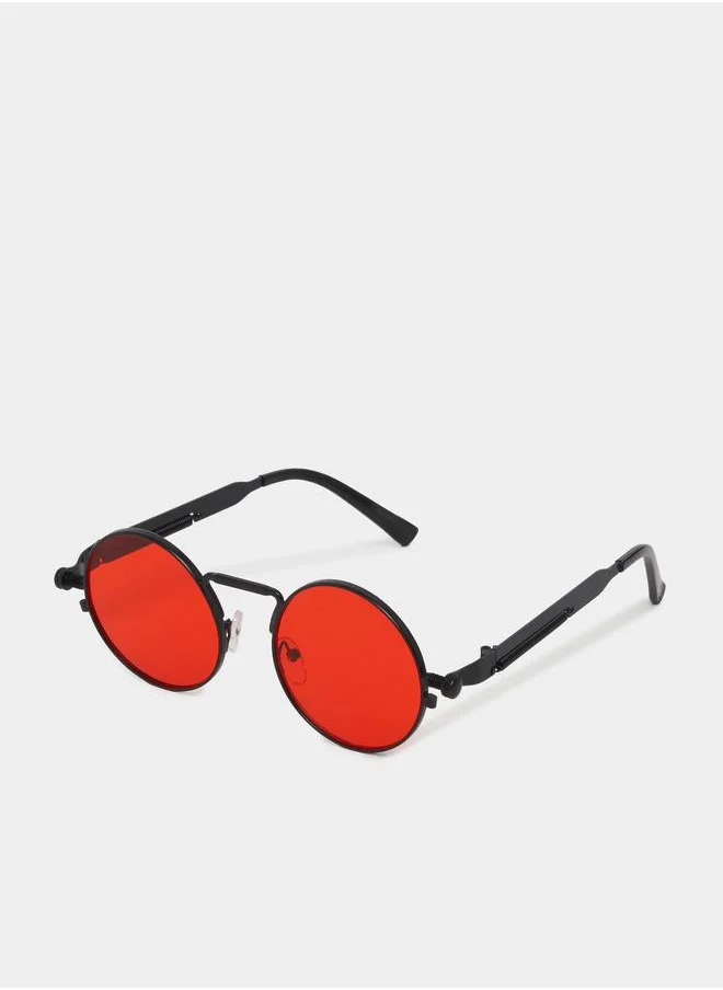 ستايلي Full Rim Round Sunglasses