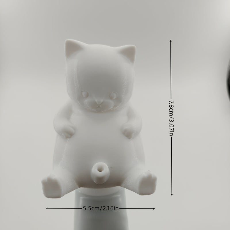 Cat Shaped Toothpaste Dispenser Unique Design Adds Fun To Brushing Teeth - Image 2