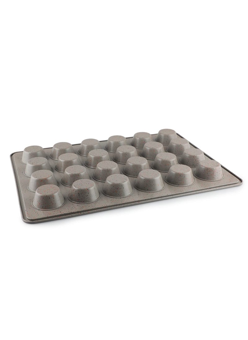 Life Smile 24 Cup Muffin Pan, Cupcake Pan, Premium Nonstick Muffin Tin for Baking Cheesecake, Oven Safe, Carbon Steel  - Image 5