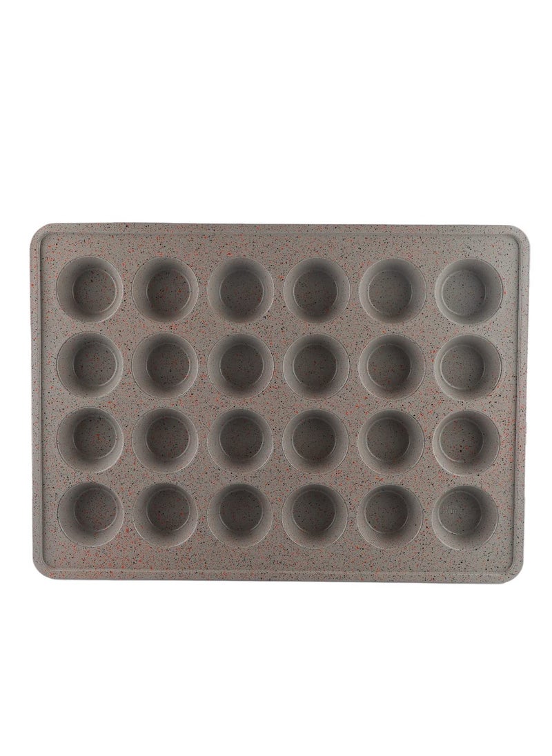 Life Smile 24 Cup Muffin Pan, Cupcake Pan, Premium Nonstick Muffin Tin for Baking Cheesecake, Oven Safe, Carbon Steel  - Image 1