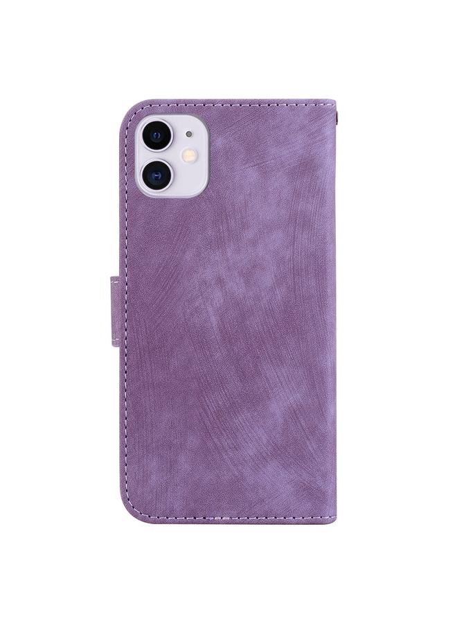 Zaboon Case For iPhone 11 Little Tiger Embossed Leather Phone Case - Image 3