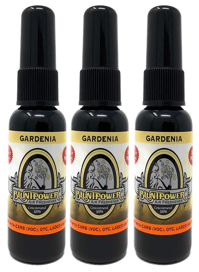 BluntPower 1.5oz High Concentrated Air Freshener, 3 Packs (Gardenia