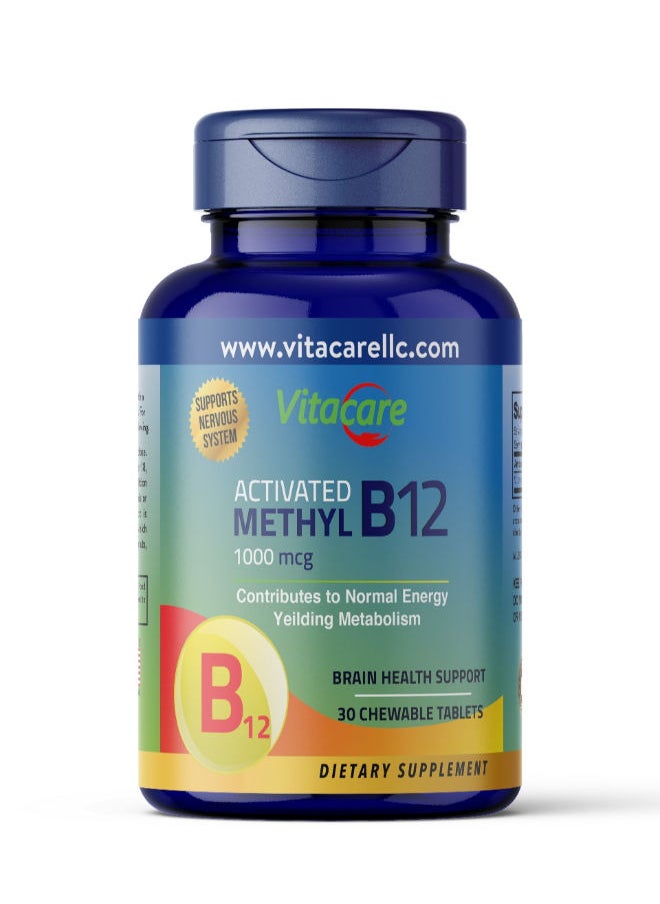 Vitacare - 30 Capsule Activated B12 - Image 1
