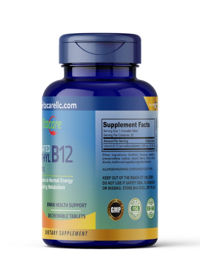 Vitacare - 30 Capsule Activated B12 - Image 1
