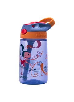 Contigo Gizmo Dishwasher Safe Plastic Flip Wink Dancer Kids Water Bottle Multicolor 420 ml 2094999  - Image 3