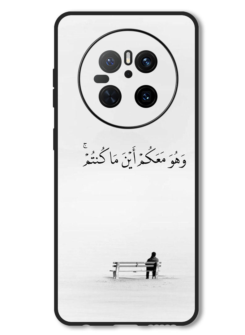 Theodor Case Compatible with Huawei Mate 70 Protection Shockproof Bumper Cover Arab quote (18) - Image 1