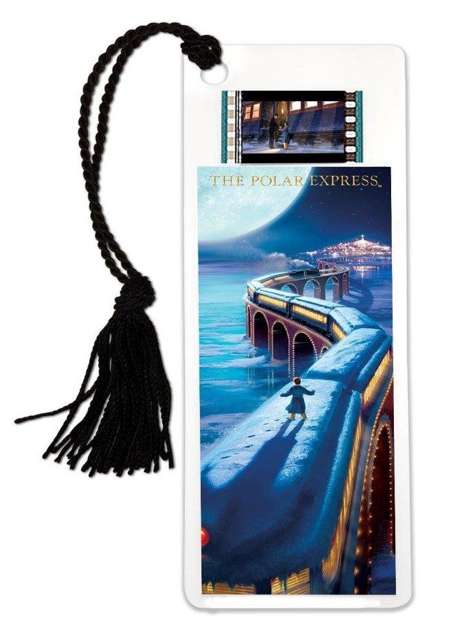 Trend Setters FilmCells Polar Express (Train Ride) Bookmark with Tassel and Real 35mm Film Clip - Image 1