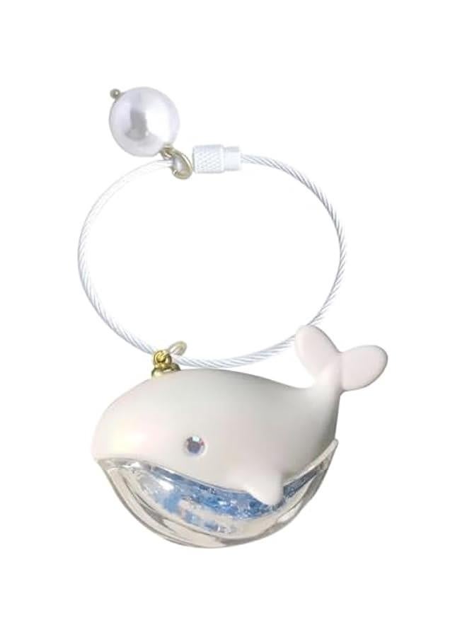 Metal Whale Keychain | Whale Charm Keychain | Whale Keychain | Humpback Whale Keychain | Blue Whale Keyring | Handmade Whale Keychain | Acrylic Whale Keyring | Silicone Whale Keychain - Image 1