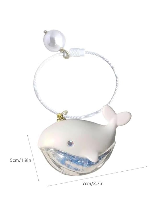 Metal Whale Keychain | Whale Charm Keychain | Whale Keychain | Humpback Whale Keychain | Blue Whale Keyring | Handmade Whale Keychain | Acrylic Whale Keyring | Silicone Whale Keychain - Image 2