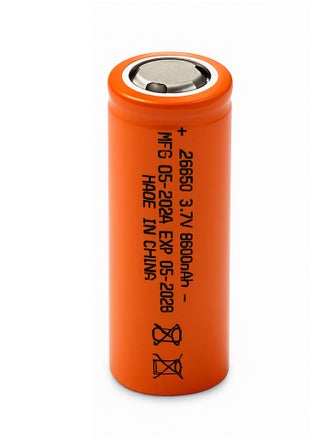 Battery 1pc 3.7V orange 8800MAH