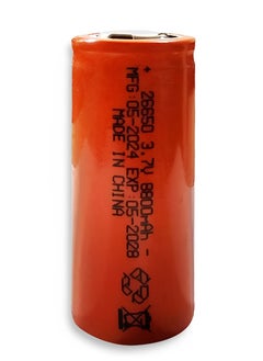 Battery 1pc 3.7V orange 8800MAH