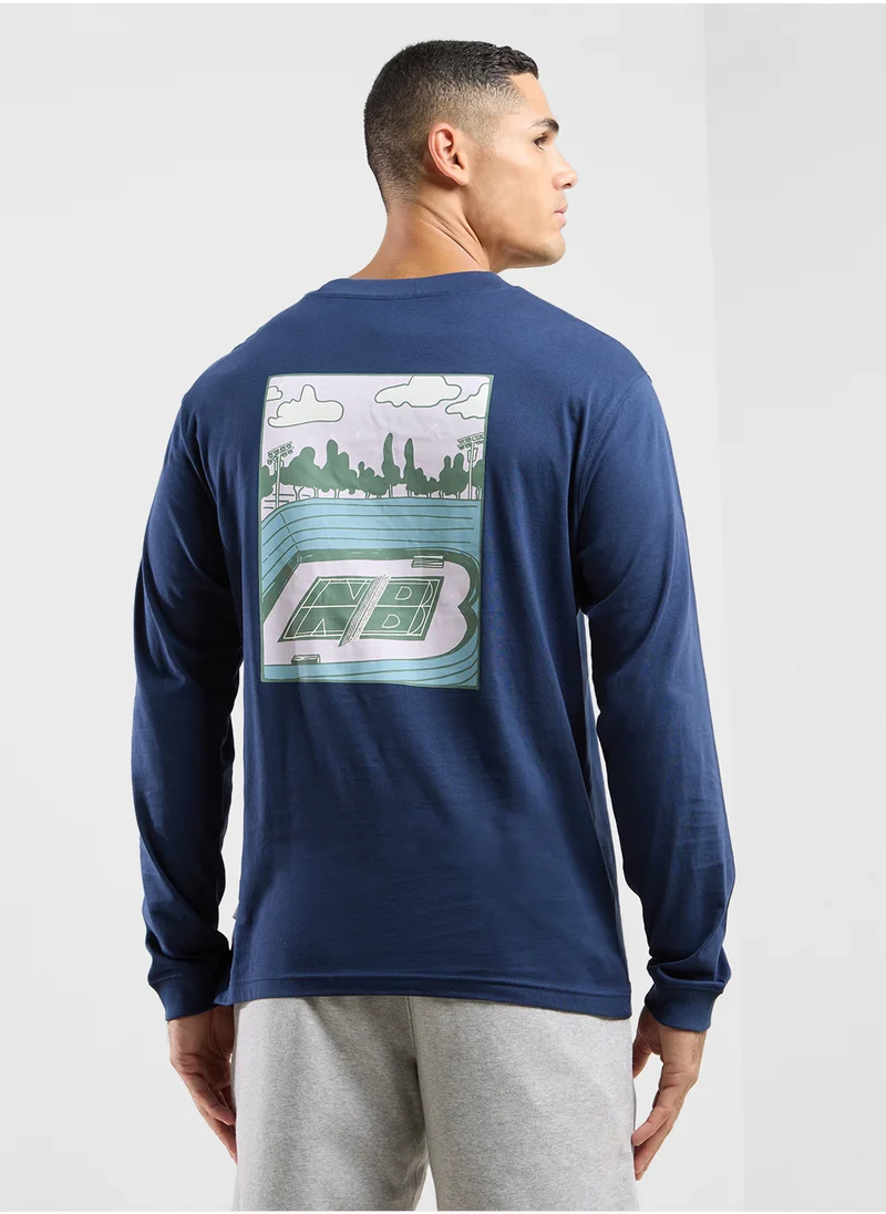 نيو بالانس Relaxed Court T-Shirt