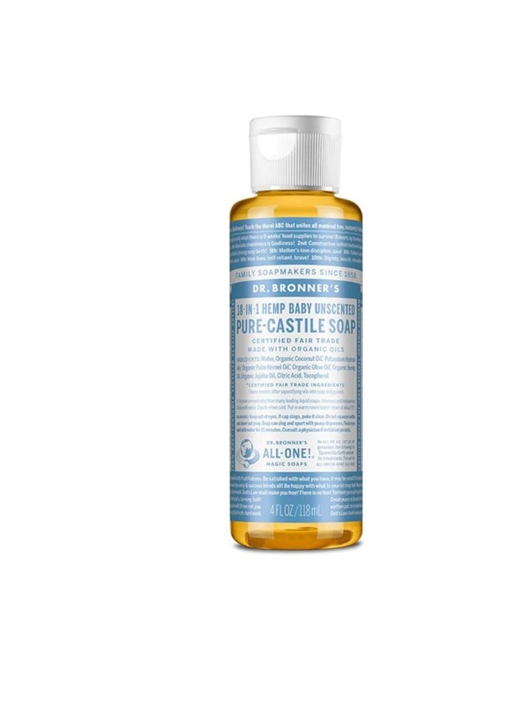 Dr. Bronner's Pure-Castile Liquid Soap 4 Ounce
