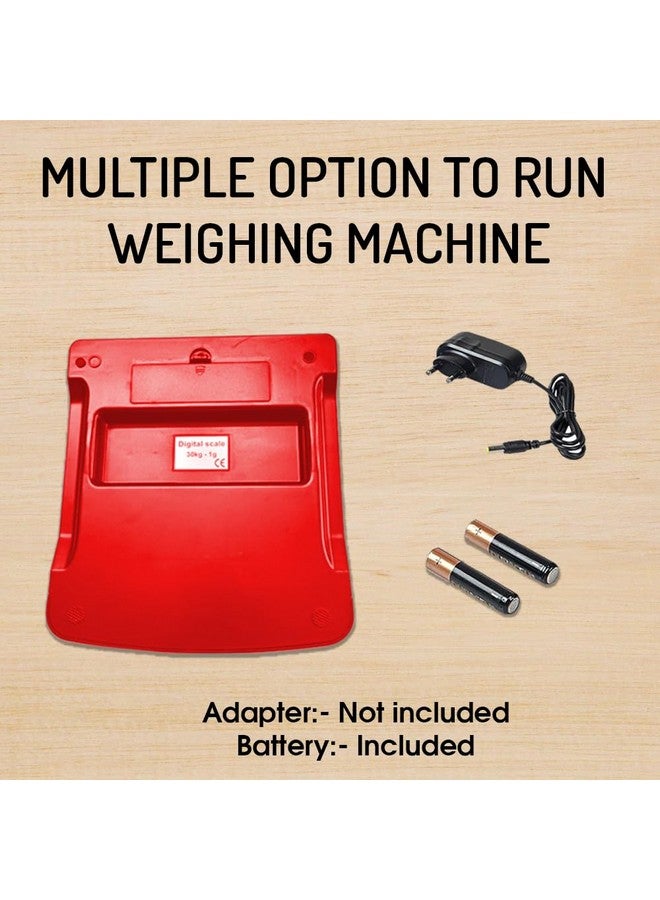 ATOM ATOM-A-123 Multipurpose Digital Kitchen Weighing Scale measuring upto 6 Kg of Fruits,Spice,Food,Vegetable and more with large LCD Screen display  - Image 3