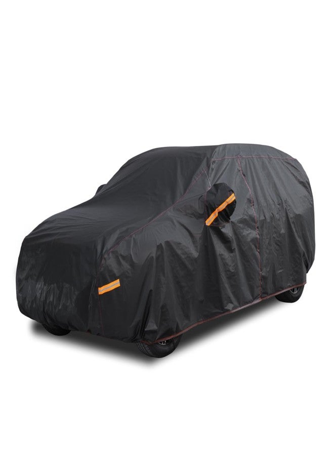 AltoCover 6 Layer Heavy Duty SUV Car Cover Waterproof All Weather Protection with Cotton Liner, Universal Fit Toyota RAV4, Honda CRV, Tesla Model Y, Audi Q5, Nissan Rogue, Mazda CX-5, Kia Sorento - Image 1