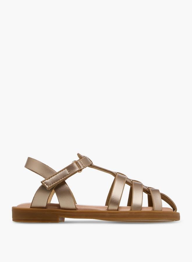 Flora Bella By Shoexpress Flora Bella Girls Hook and Loop Closure Sandals - Image 1