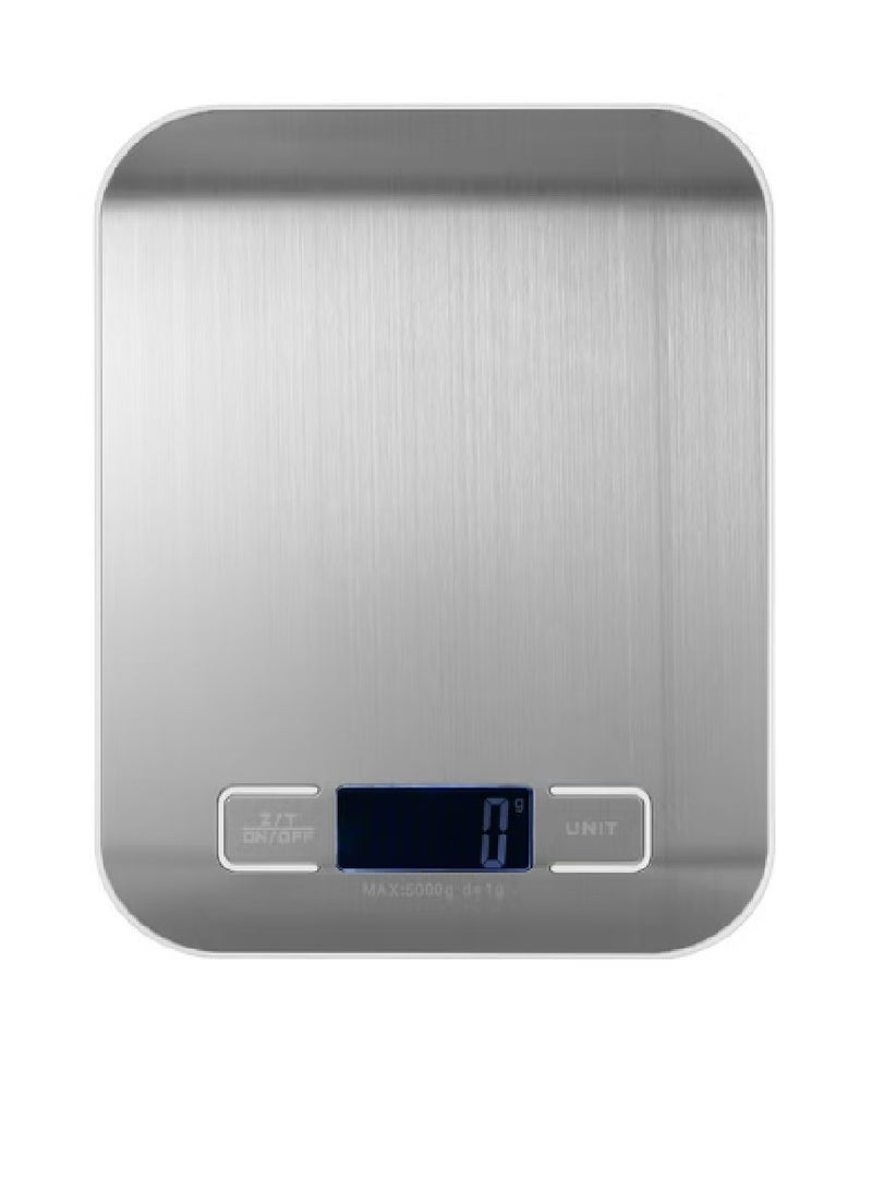Denx Electric Kitchen Scale Silver - Image 1