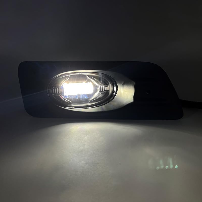 BOXLIGHT LED Fog Lights Compatible with 2006 2007 Honda Accord Sedan 4 Door Front Bumper Fog lights with Switch and Wiring Kit- 1 Pair - Image 2