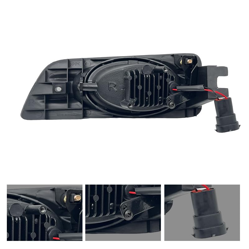 BOXLIGHT LED Fog Lights Compatible with 2006 2007 Honda Accord Sedan 4 Door Front Bumper Fog lights with Switch and Wiring Kit- 1 Pair - Image 4