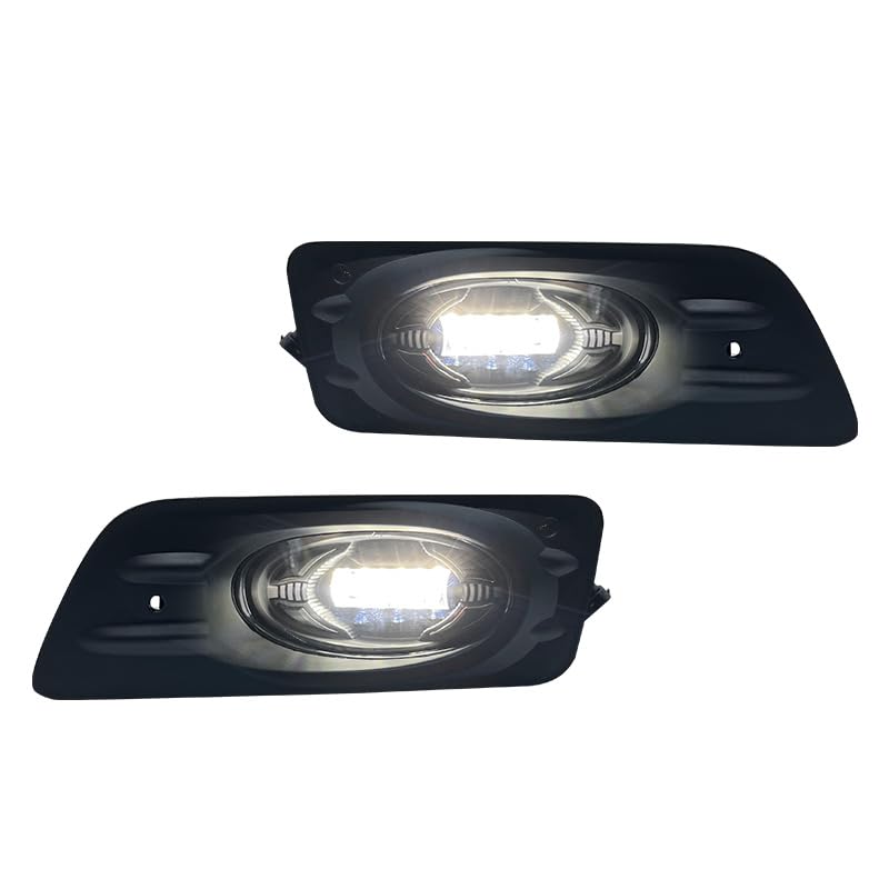 BOXLIGHT LED Fog Lights Compatible with 2006 2007 Honda Accord Sedan 4 Door Front Bumper Fog lights with Switch and Wiring Kit- 1 Pair - Image 3