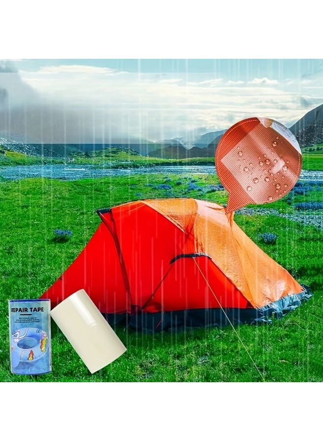 1 Roll TPU Repair Tape Patch Kit for Air Mattress Pool Inflatable Toys - Image 2