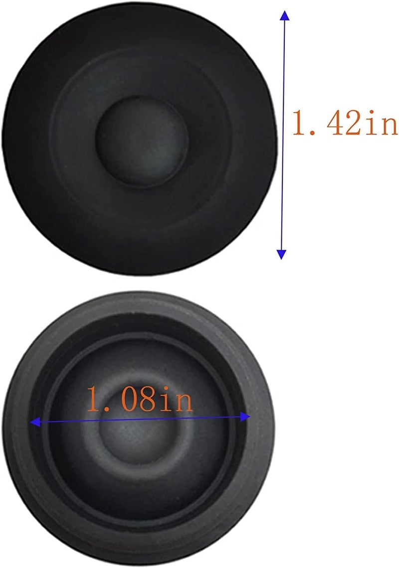 KLMHT 10-Pack Grease Plug Hub Dust Caps - Image 3