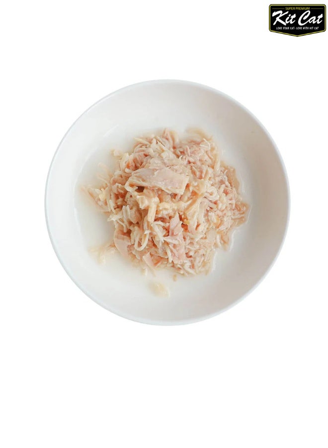 كيت كات طعام رطب للقطط بنكهة التونة والدجاج 80 غرام - طعام طبيعي خالٍ من الحبوب لجميع مراحل حياة القطط - Image 2