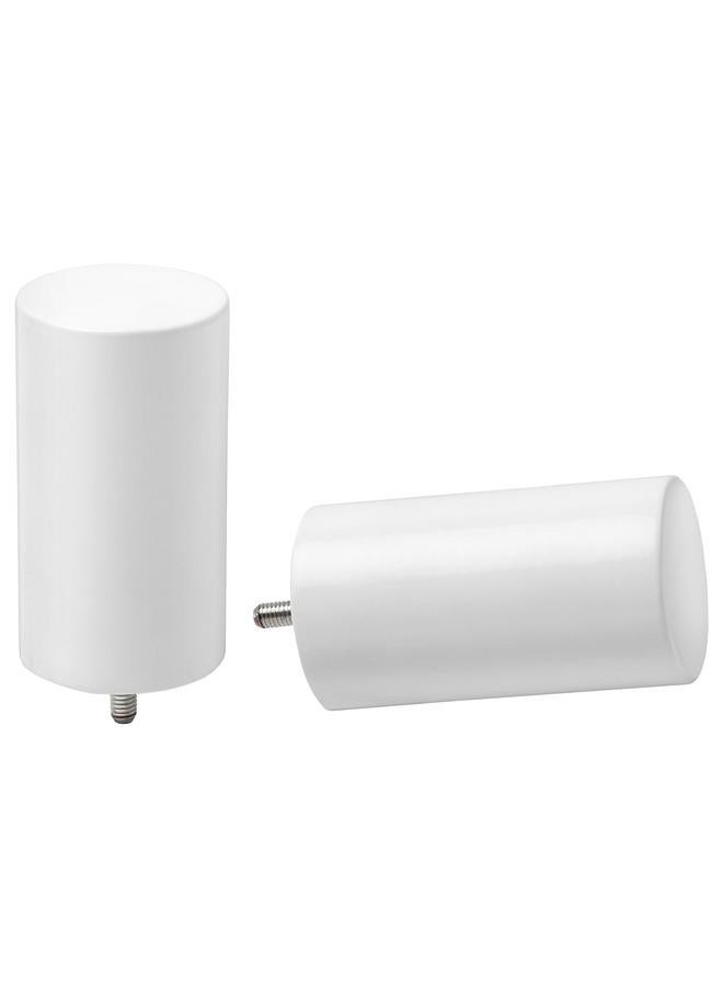 زبون زخارف، زوج واحد، أبيض - Image 1