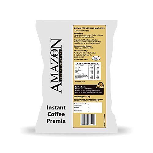 Atlantis Amazon 3 In 1 Instant Coffee Premix Powder (Premix Has Milk, Coffee And Sugar) 3 Kg For Vending Machines, Bag - Image 2