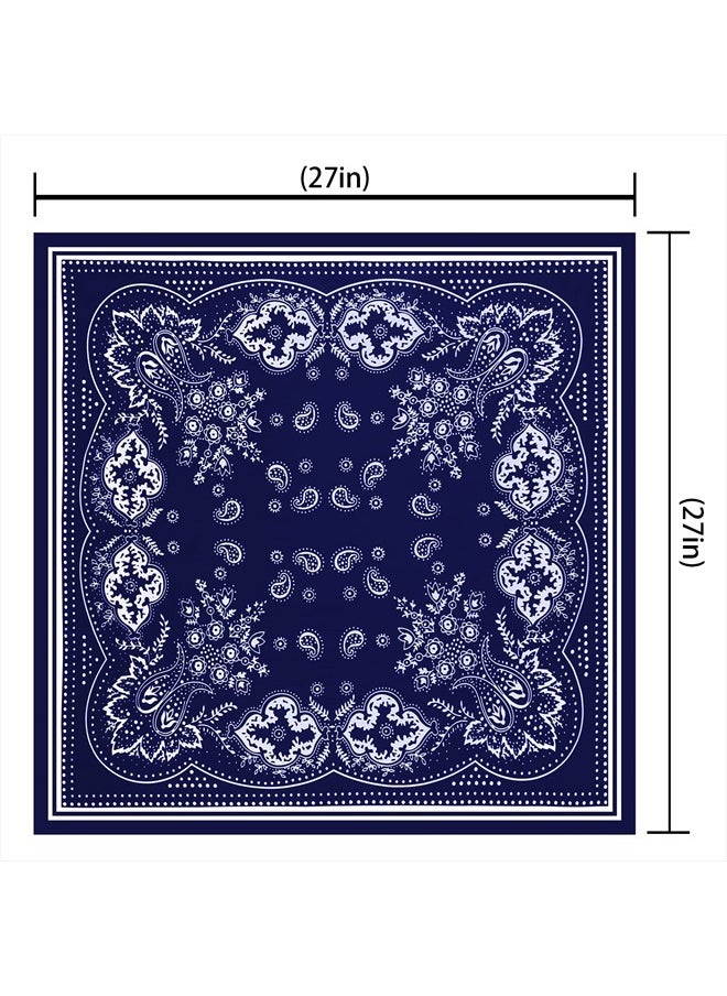 AOLIGE - Scarf Satin Square Neck Hair Scarfs for Women 27" x 27" - Image 1