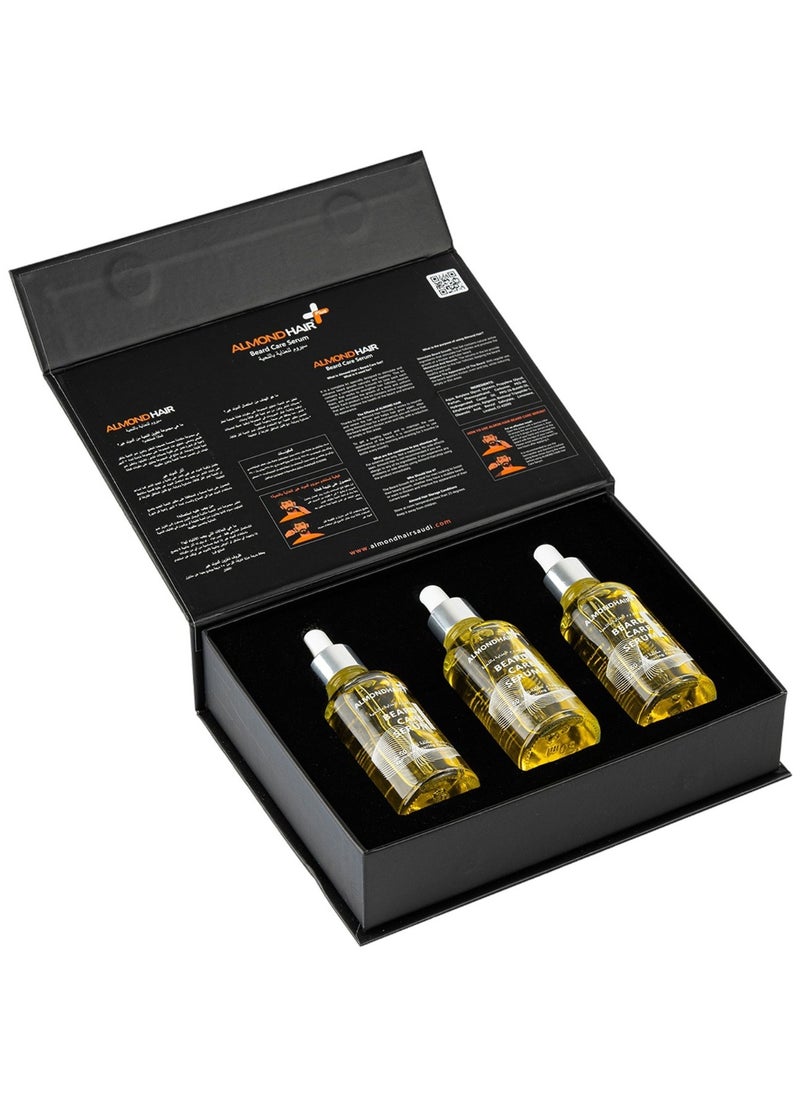 Almond Hair Beard Growth Kit 150ml  - Image 2