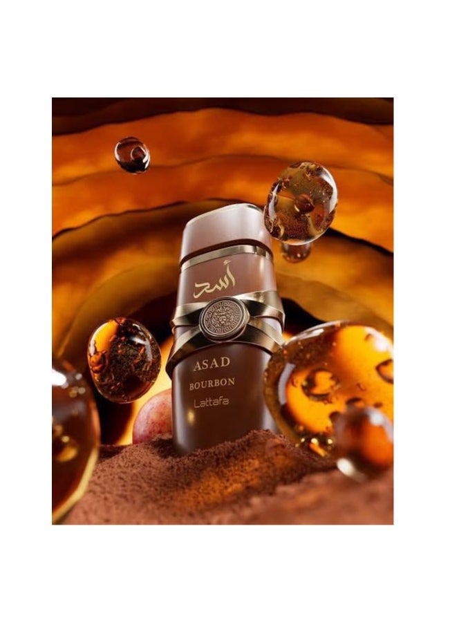 لطافة عطر اسد بوربون  من لطافه او دي برفيوم 100مل عطر رجالي فاخر  - Image 5