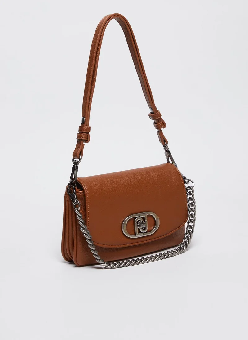 ليو جو Brown shoulder bag