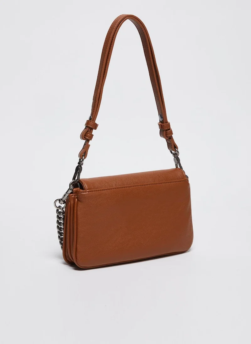 ليو جو Brown shoulder bag