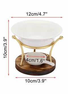 Y&D Essential Oil Burner with Ceramic Bowl  - Image 4