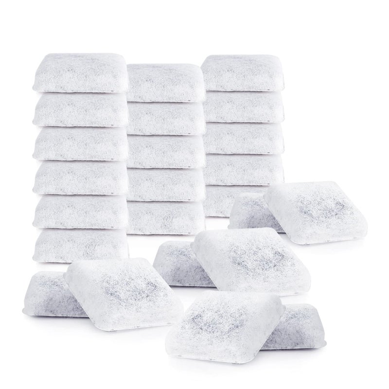 Pack of 24 Replacement Filters Compatible with Petmate Mason Petmate Replendish Mason Gravity Pet Fountains  DogCat Water Fountain Dispenser Filters
